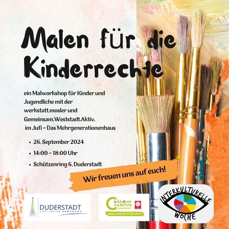 Malen für die Kinderrechte