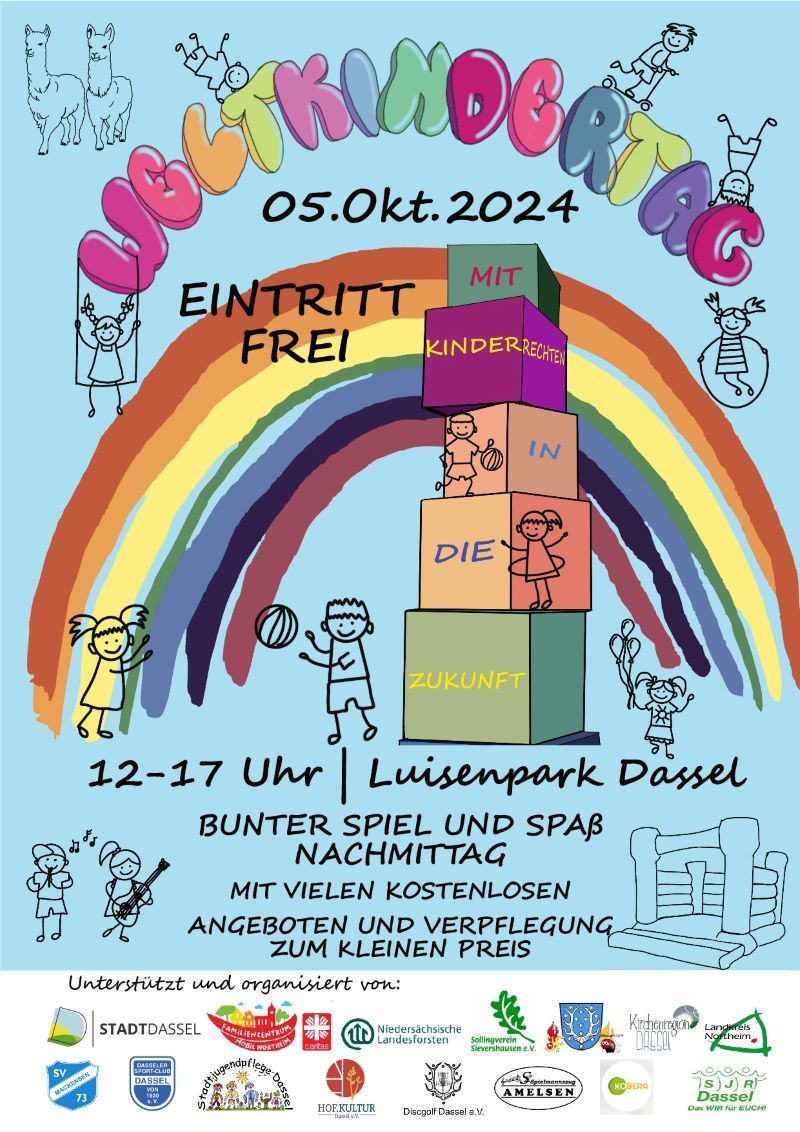 Plakatvorschau Weltkindertagsfest 2024