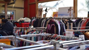 Das Foto zeigt den Caritex-Laden Northeim innen. | Foto: Johannes Broermann / cps