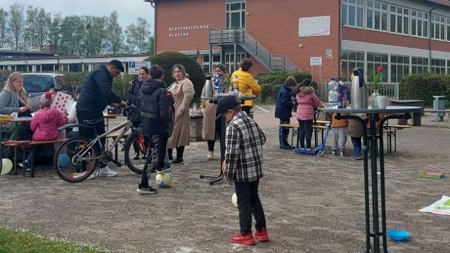 … an unserem Fest am Bauwagen. | Fotos: Kathleen Wortmann