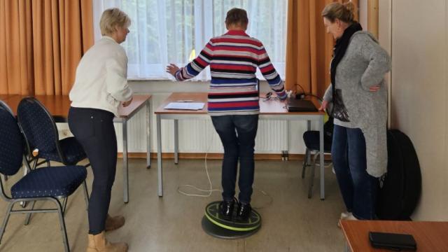 ... und Einzelübungen sind typische Bestandteile eines Gesundheitstags. | Fotos: Christiane Koch / Caritas