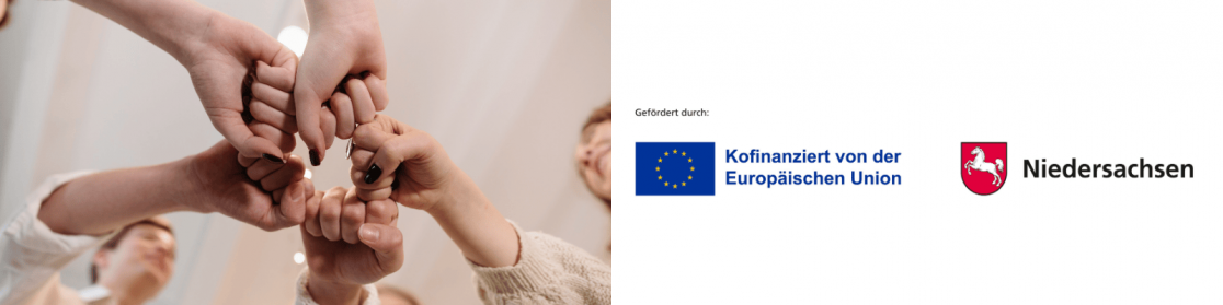 Header-Grafik mit Händen: Freiwilligenzentrum BONUS Eichsfeld